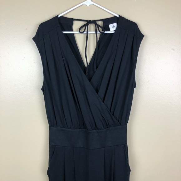 CAbi Downtown Jumpsuit Pants Black Medium 5577 - Picture 3 of 8